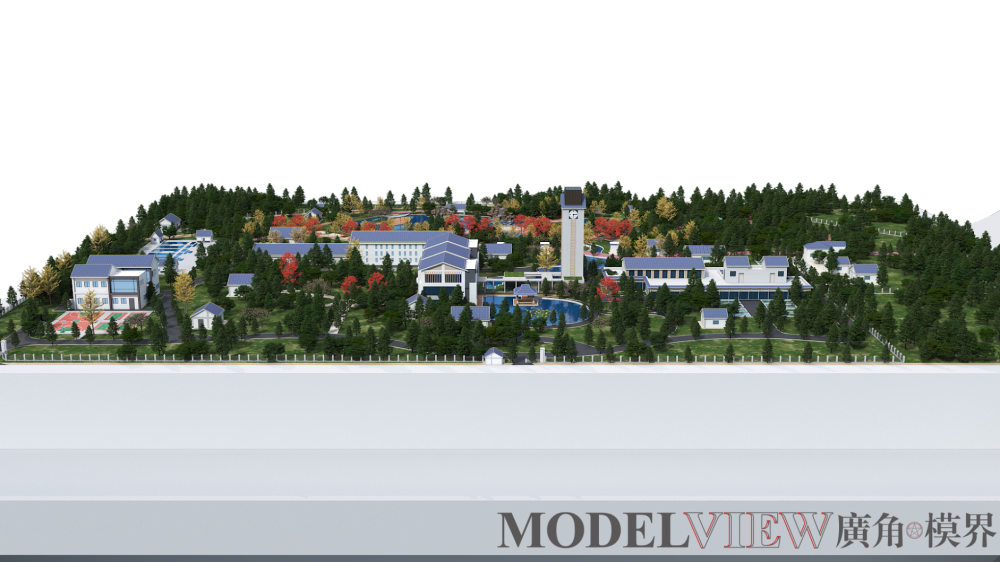 广州市政设计研究总院|水博苑沙盘模型案例说明
