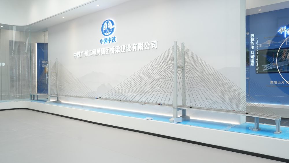中铁广州局桥梁分公司-江顺大桥模型