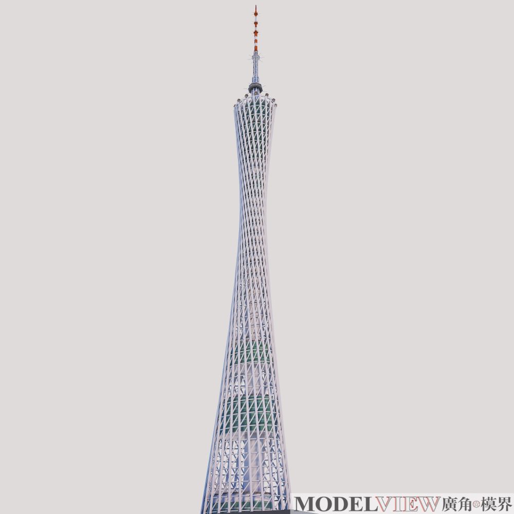 广州塔模型设计说明