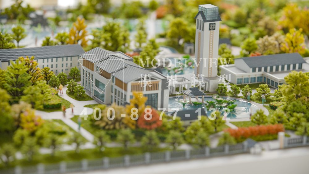 广州市政总院-石井净水厂模型